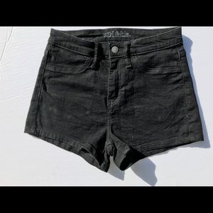 Wild Fable Black High Waisted Shorts